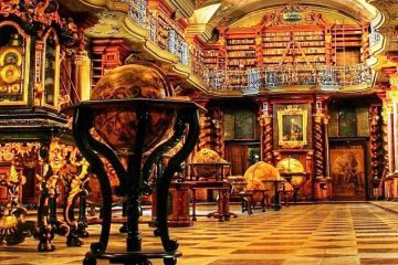 הספריה הכי יפה בעולם נמצאת בפראג
